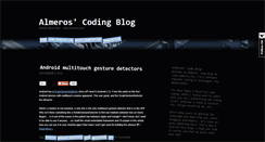 Desktop Screenshot of code.almeros.com